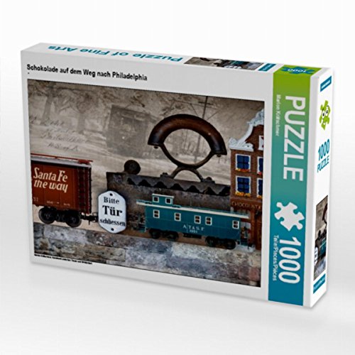 CALVENDO Puzzle Schokolade auf dem Weg nach Philadelphia 1000 Teile Puzzle quer | 1000 Teile Lege-Größe 64 x 48 cm Foto-Puzzle für glückliche Stunden CALVENDO Puzzle Schokolade auf dem Weg nach Philadelphia 1000 Teile Puzzle quer | 1000 Teile Lege-Größe 64 x 48 cm Foto-Puzzle für glückliche Stunden von CALVENDO