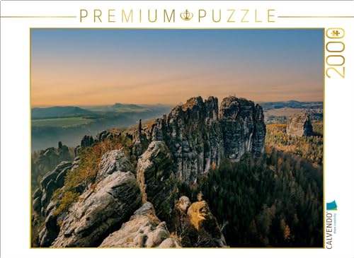 CALVENDO Puzzle Schrammsteinaussicht | 2000 Teile Lege-Größe 90 x 67 cm Foto-Puzzle für glückliche Stunden von CALVENDO