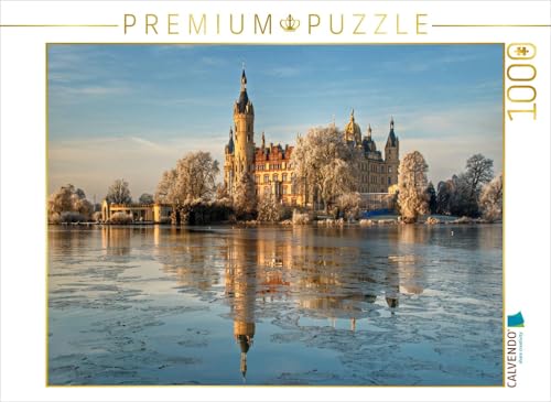 CALVENDO Puzzle Schwerin - UNESCO Weltkulturerbe | 1000 Teile Lege-Größe 64 x 48 cm Foto-Puzzle für glückliche Stunden von CALVENDO