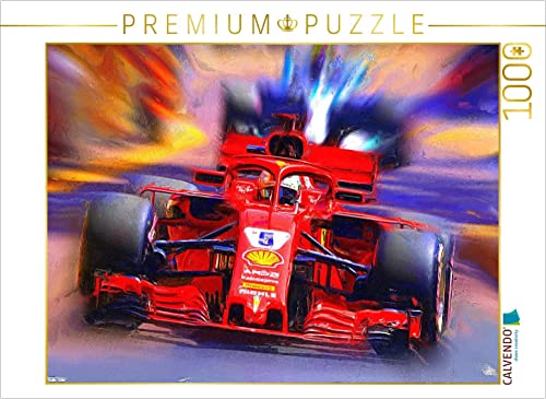 CALVENDO Puzzle Sebastian Vettel 1000 Teile Lege-Größe 64 x 48 cm Foto-Puzzle Bild von DeVerviers von CALVENDO