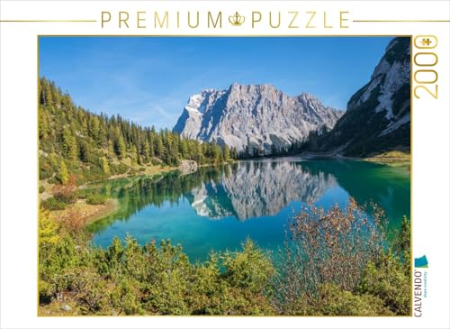 CALVENDO Puzzle Seebensee und Zugspitze 2000 Teile Lege-Größe 90 x 67 cm Foto-Puzzle Bild von SusaZoom von CALVENDO