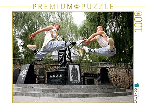 CALVENDO Puzzle Shaolin Kung Fu 1000 Teile Puzzle quer | 1000 Teile Lege-Größe 64 x 48 cm Foto-Puzzle für glückliche Stunden von CALVENDO