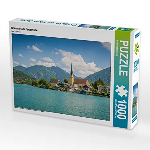 CALVENDO Puzzle Sommer am Tegernsee 1000 Teile Lege-Größe 64 x 48 cm Foto-Puzzle Bild von Martin Wasilewski von CALVENDO