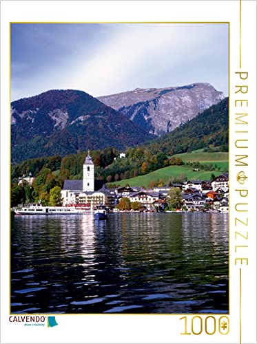 CALVENDO Puzzle St.Wolfgang am Wolfgangsee 1000 Teile Puzzle hoch | 1000 Teile Lege-Größe 48 x 64 cm Foto-Puzzle für glückliche Stunden von CALVENDO