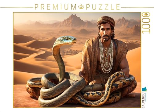 CALVENDO Puzzle Tanzende Schlange fixiert ihren Meister | Lege-Größe cm Foto-Puzzle für glückliche Stunden CALVENDO Puzzle Tanzende Schlange fixiert ihren Meister | Lege-Größe cm Foto-Puzzle für glückliche Stunden von CALVENDO