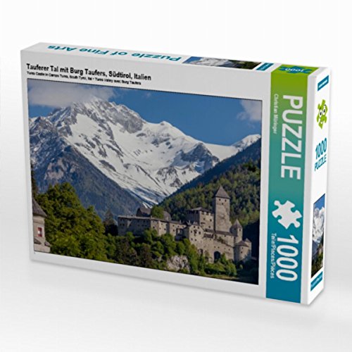 CALVENDO Puzzle Tauferer Tal mit Burg Taufers 1000 Teile Lege-Größe 64 x 48 cm Foto-Puzzle Bild von Christian Müringer von CALVENDO