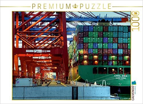 CALVENDO Puzzle Terminal Waltershof 1000 Teile Puzzle quer | 1000 Teile Lege-Größe 64 x 48 cm Foto-Puzzle für glückliche Stunden CALVENDO Puzzle Terminal Waltershof 1000 Teile Puzzle quer | 1000 Teile Lege-Größe 64 x 48 cm Foto-Puzzle für glückliche Stunden von CALVENDO