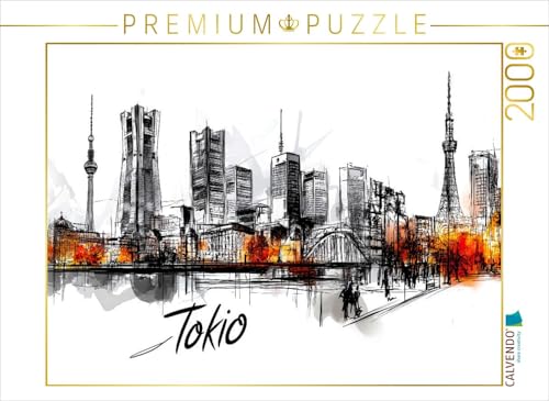 CALVENDO Puzzle Tokio | 2000 Teile Lege-Größe 90 x 67 cm Foto-Puzzle für glückliche Stunden von CALVENDO