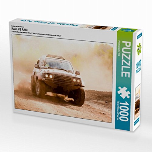 CALVENDO Puzzle Toyota HDJ 80 Rallye Raid 1000 Teile Lege-Größe 64 x 48 cm Foto-Puzzle Bild von Photography PM von CALVENDO