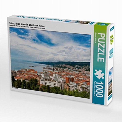 CALVENDO Puzzle Triest, Blick über die Stadt zum Hafen 1000 Teile Puzzle quer | Lege-Größe cm Foto-Puzzle für glückliche Stunden CALVENDO Puzzle Triest, Blick über die Stadt zum Hafen 1000 Teile Puzzle quer | Lege-Größe cm Foto-Puzzle für glückliche Stunden von CALVENDO