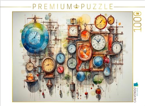 CALVENDO Puzzle Uhren | 1000 Teile Lege-Größe 64 x 48 cm Foto-Puzzle für glückliche Stunden von CALVENDO