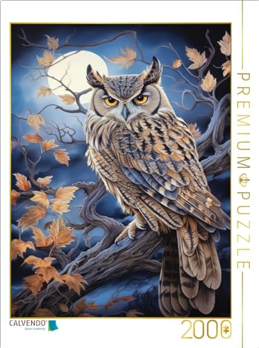 CALVENDO Puzzle Uhu | 2000 Teile Lege-Größe 67 x 90 cm Foto-Puzzle für glückliche Stunden von CALVENDO