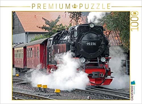 CALVENDO Puzzle Unter Dampf 1000 Teile Puzzle quer | 1000 Teile Lege-Größe 64 x 48 cm Foto-Puzzle für glückliche Stunden von CALVENDO