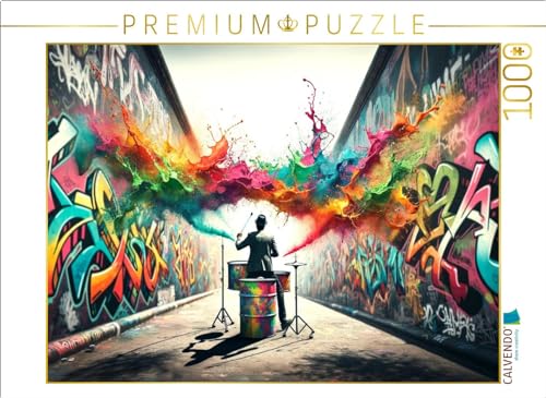 CALVENDO Puzzle Urban Beats: Graffiti Rhythms | 1000 Teile Lege-Größe 64 x 48 cm Foto-Puzzle für glückliche Stunden CALVENDO Puzzle Urban Beats: Graffiti Rhythms | 1000 Teile Lege-Größe 64 x 48 cm Foto-Puzzle für glückliche Stunden von CALVENDO