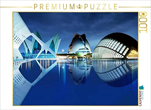 CALVENDO Puzzle Valencia - Geschichte und Moderne 1000 Teile Lege-Größe 64 x 48 cm Foto-Puzzle Bild von Karin Strunge von CALVENDO