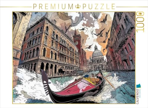 CALVENDO Puzzle Venedig | 1000 Teile Lege-Größe 64 x 48 cm Foto-Puzzle für glückliche Stunden von CALVENDO