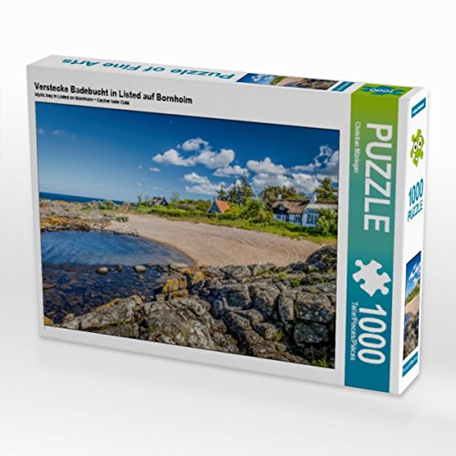 CALVENDO Puzzle Verstecke Badebucht in Listed auf Bornholm 1000 Teile Lege-Größe 64 x 48 cm Foto-Puzzle Bild von Christian Müringer von CALVENDO