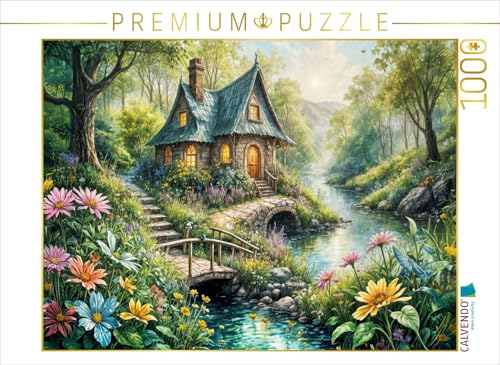 CALVENDO Puzzle Verträumtes Feenhaus am Bach | 1000 Teile Lege-Größe 64 x 48 cm Foto-Puzzle für glückliche Stunden CALVENDO Puzzle Verträumtes Feenhaus am Bach | 1000 Teile Lege-Größe 64 x 48 cm Foto-Puzzle für glückliche Stunden von CALVENDO