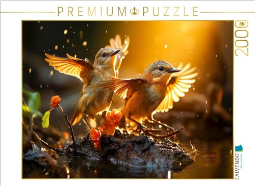 CALVENDO Puzzle Vögel, Ich möchte Dich erobern | 2000 Teile Lege-Größe 90 x 67 cm Foto-Puzzle für glückliche Stunden von CALVENDO