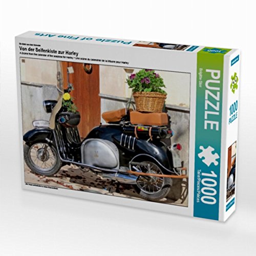 CALVENDO Puzzle Von der Seifenkiste zur Harley 1000 Teile Lege-Größe 64 x 48 cm Foto-Puzzle Bild von Brigitte Dürr von CALVENDO