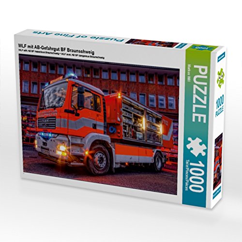 CALVENDO Puzzle WLF mit AB-Gefahrgut BF Braunschweig 1000 Teile Puzzle quer | Lege-Größe cm Foto-Puzzle für glückliche Stunden CALVENDO Puzzle WLF mit AB-Gefahrgut BF Braunschweig 1000 Teile Puzzle quer | Lege-Größe cm Foto-Puzzle für glückliche Stunden von CALVENDO