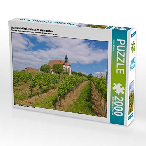 CALVENDO Puzzle Wallfahrtskirche Maria im Weingarten 2000 Teile Puzzle quer | 2000 Teile Lege-Größe 90 x 67 cm Foto-Puzzle für glückliche Stunden von CALVENDO