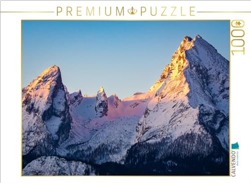 CALVENDO Puzzle Watzmann am Morgen | 1000 Teile Lege-Größe 64 x 48 cm Foto-Puzzle für glückliche Stunden von CALVENDO