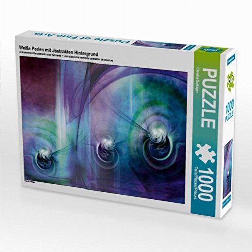 CALVENDO Puzzle Weiße Perlen mit abstrakten Hintergrund 1000 Teile Puzzle quer | 1000 Teile Lege-Größe 64 x 48 cm Foto-Puzzle für glückliche Stunden CALVENDO Puzzle Weiße Perlen mit abstrakten Hintergrund 1000 Teile Puzzle quer | 1000 Teile Lege-Größe 64 x 48 cm Foto-Puzzle für glückliche Stunden von CALVENDO