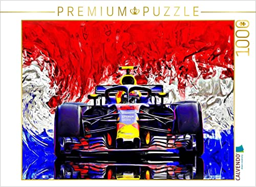 CALVENDO Puzzle Wie der Vater Jos, so der Sohn Max: der Niederländer Max Verstappen Gilt als Jahrhunderttalent. 1000 Teile Lege-Größe 64 x 48 cm Foto-Puzzle Bild von DeVerviers von CALVENDO