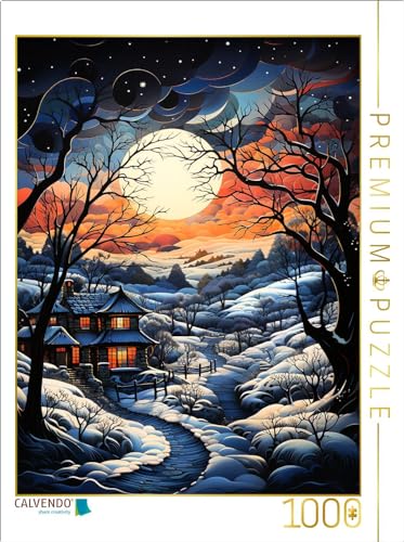 CALVENDO Puzzle Winterlandschaft | 1000 Teile Lege-Größe 48 x 64 cm Foto-Puzzle für glückliche Stunden von CALVENDO