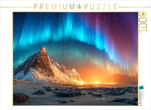 CALVENDO Puzzle Wo Himmel und Erde im Polarlicht verschmelzen | 1000 Teile Lege-Größe 64 x 48 cm Foto-Puzzle für glückliche Stunden CALVENDO Puzzle Wo Himmel und Erde im Polarlicht verschmelzen | 1000 Teile Lege-Größe 64 x 48 cm Foto-Puzzle für glückliche Stunden von CALVENDO