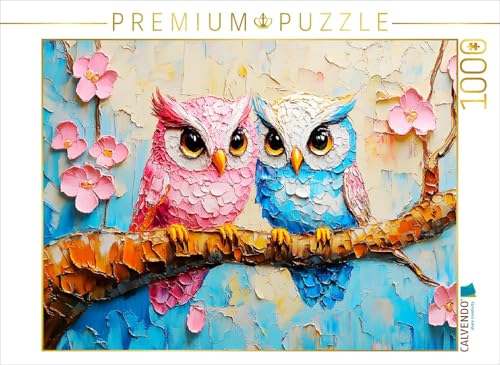 CALVENDO Puzzle Zaubehaftes Eulenpaar | 1000 Teile Lege-Größe 64 x 48 cm Foto-Puzzle für glückliche Stunden CALVENDO Puzzle Zaubehaftes Eulenpaar | 1000 Teile Lege-Größe 64 x 48 cm Foto-Puzzle für glückliche Stunden von CALVENDO