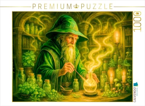 CALVENDO Puzzle Zauberer mischt uralten Trank mit magischen Kräutern | 1000 Teile Lege-Größe 64 x 48 cm Foto-Puzzle für glückliche Stunden CALVENDO Puzzle Zauberer mischt uralten Trank mit magischen Kräutern | 1000 Teile Lege-Größe 64 x 48 cm Foto-Puzzle für glückliche Stunden von CALVENDO