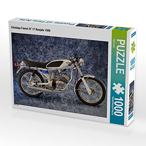 CALVENDO Puzzle Zündapp Famel XF 17 Baujahr 1980 1000 Teile Lege-Größe 64 x 48 cm Foto-Puzzle Bild von Ingo Laue CALVENDO Puzzle Zündapp Famel XF 17 Baujahr 1980 1000 Teile Lege-Größe 64 x 48 cm Foto-Puzzle Bild von Ingo Laue von CALVENDO