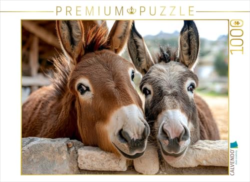 CALVENDO Puzzle Zwei Beste Freunde | 1000 Teile Lege-Größe 64 x 48 cm Foto-Puzzle für glückliche Stunden von CALVENDO