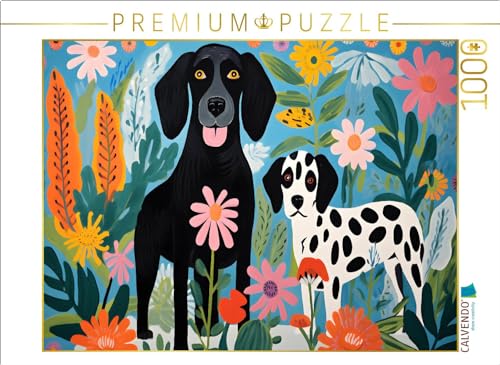CALVENDO Puzzle Zwei Hunde Spielen im Garten | Lege-Größe cm Foto-Puzzle für glückliche Stunden CALVENDO Puzzle Zwei Hunde Spielen im Garten | Lege-Größe cm Foto-Puzzle für glückliche Stunden von CALVENDO
