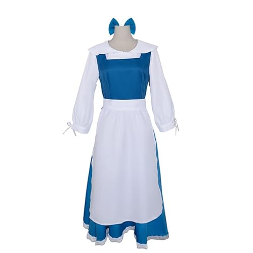 CAMDOM Anime-Verkleidung für Mädchen, 4-teilig, Vintage-Stil, Feen-Prinzessin, Rollenspiel-Kostüme, Karneval, Cosplay-Kleid von CAMDOM