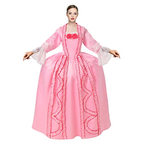 CAMDOM Mittelalterliches Königin Marie Antoinette Rokoko Ballkleid 19. Jahrhundert Renaissance viktorianischen Hofprinzessin Kleid von CAMDOM