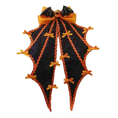 Gothic Teufelsaugen Fledermausflügel Jabot Halsband, Vampir-Halsband für Damen, Halloween, böse Cosplay von CAMDOM