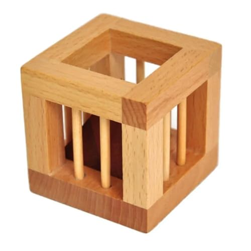 H?lzerne Denksportaufgabe freischalten Puzzle Luban Lock Denksportaufgabe IQ Puzzle Verstand R?tsel Holz 3D 3D Holzpuzzles von CANGQIONG