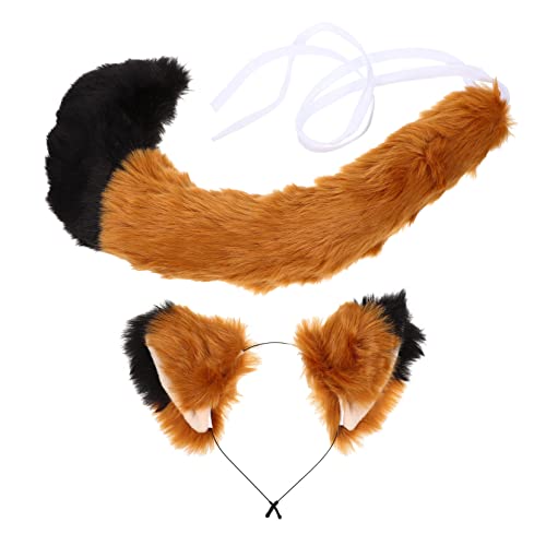 CANIGHT 1 Satz Stirnband mit Katzenohren Halloween-Katzenohr-Stirnband Halloween-Requisiten Hase halloween kleider halloween dress weibliche Tiere Schwanzstütze Frauen Tiere Ohr Stirnband von CANIGHT