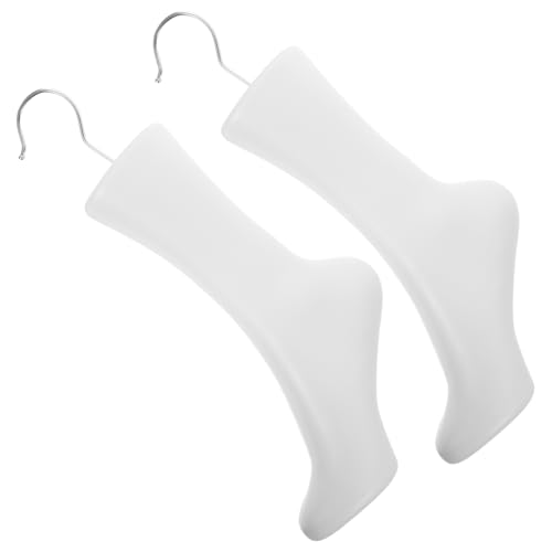 CANIGHT 2st Socken-requisiten Socken Fuß Schaufensterpuppe Sockenfuß Falsche Füße Schuhe Schaufensterpuppenfüße Für Socken Fußkettchen Anzeigen Fußpuppe Für Fußkettchen Frauen Weiß Plastik von CANIGHT