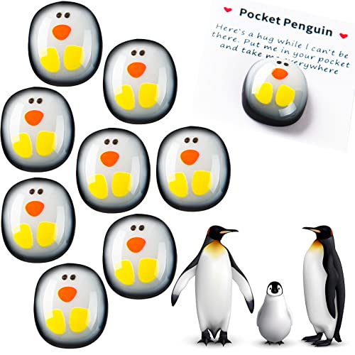 8 Stück Pinguin-Umarmung, Pinguin-Umarmung, niedliche Tasche, Pinguin-Umarmung, Geschenk, besondere Ermutigung, Geburtstag, Hochzeit, Party, Valentinstag, Pinguin, Geschenk von CANIPHA