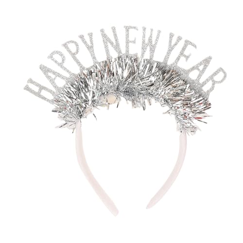 CANNXI Familientreffen Silvester Stirnband Pailletten Haarband Weihnachten Party Hairhoop Urlaub Feiern Hairhoop von CANNXI