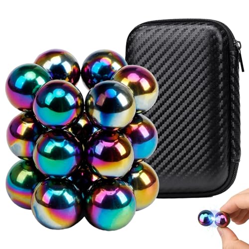 CANRNYACBZ Magnettafel Erwachsene Farbig Magnetkugeln Entspannungs-Set Anti-Stress Kugelmagnete Whiteboard Kühlschrank Schreibtisch Magnet Spielzeug Finger Fidget Toy für Büro Magnetisch Schach Spiel von CANRNYACBZ