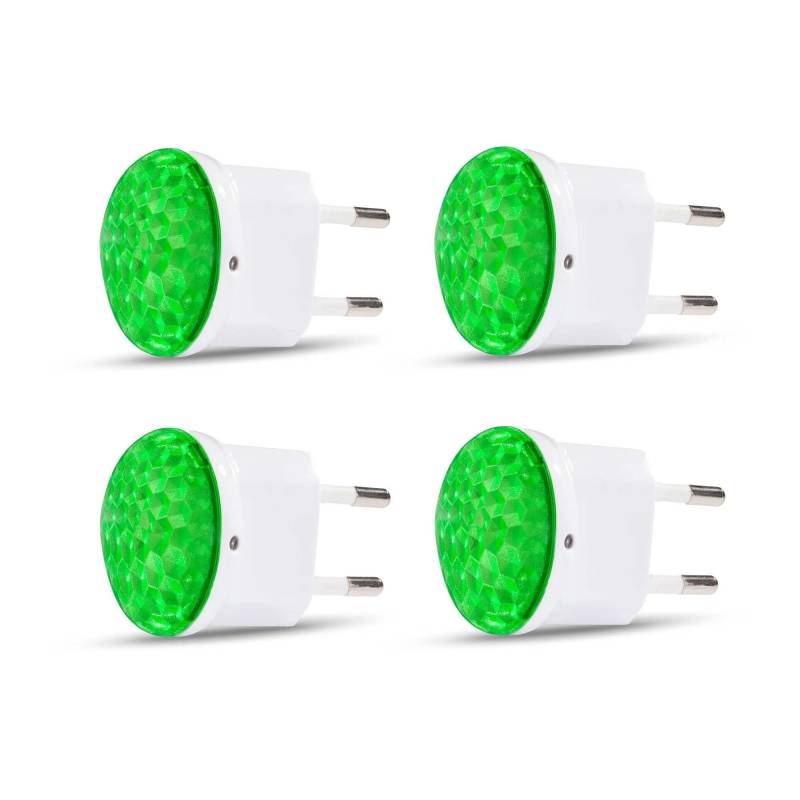 CAPiDi Nachtlampen 4er-Pack, Green, Kinderlampen von CAPiDi