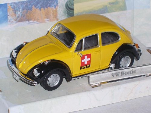 CARARAMA Volkwagen KÄfer Post Neu Altes Modell 1/43 Modellauto Modell Auto von CARARAMA