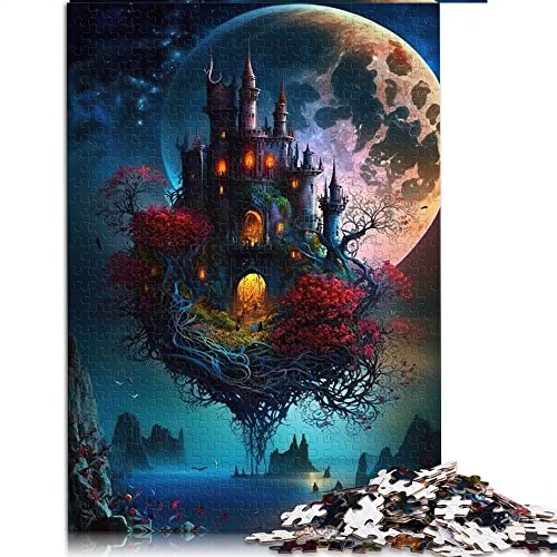 1000 Teile Puzzle Burg Puzzle Erwachsene Holzpuzzles Familienspiele (Größe 50x75cm) von CARGIS