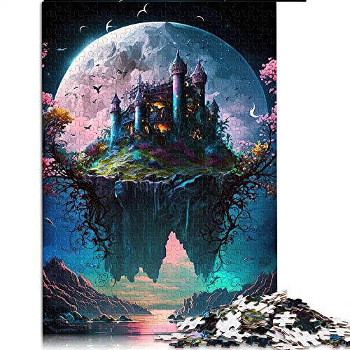 1000 Teile Puzzle Burg Puzzle für Erwachsene Papppuzzles Family Entertainment Toys (Größe 26x38cm) von CARGIS