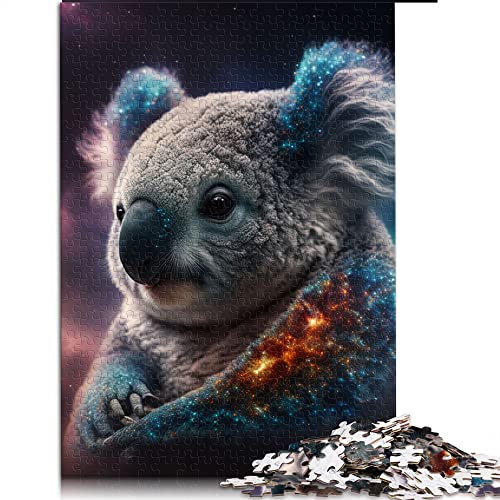 1000 Teile Puzzle Tier Koala Puzzles für Erwachsene Holzpuzzles Home Art Decor (Größe 50x75cm) von CARGIS